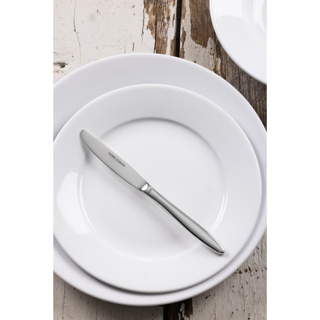 Olympia Saphir Dessert Knife (12 Pack)