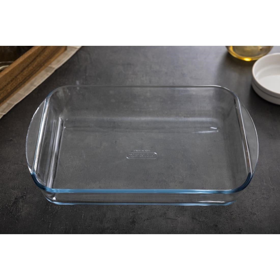 Pyrex Rectangular Glass Roasting Dish 350x230x50mm