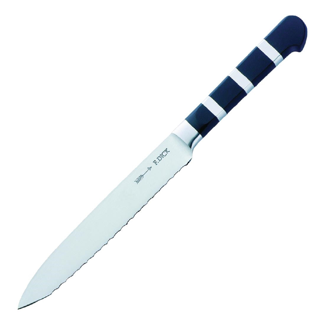 Dick 1905 Fully Forged Serrated Knife Black 12.7cm