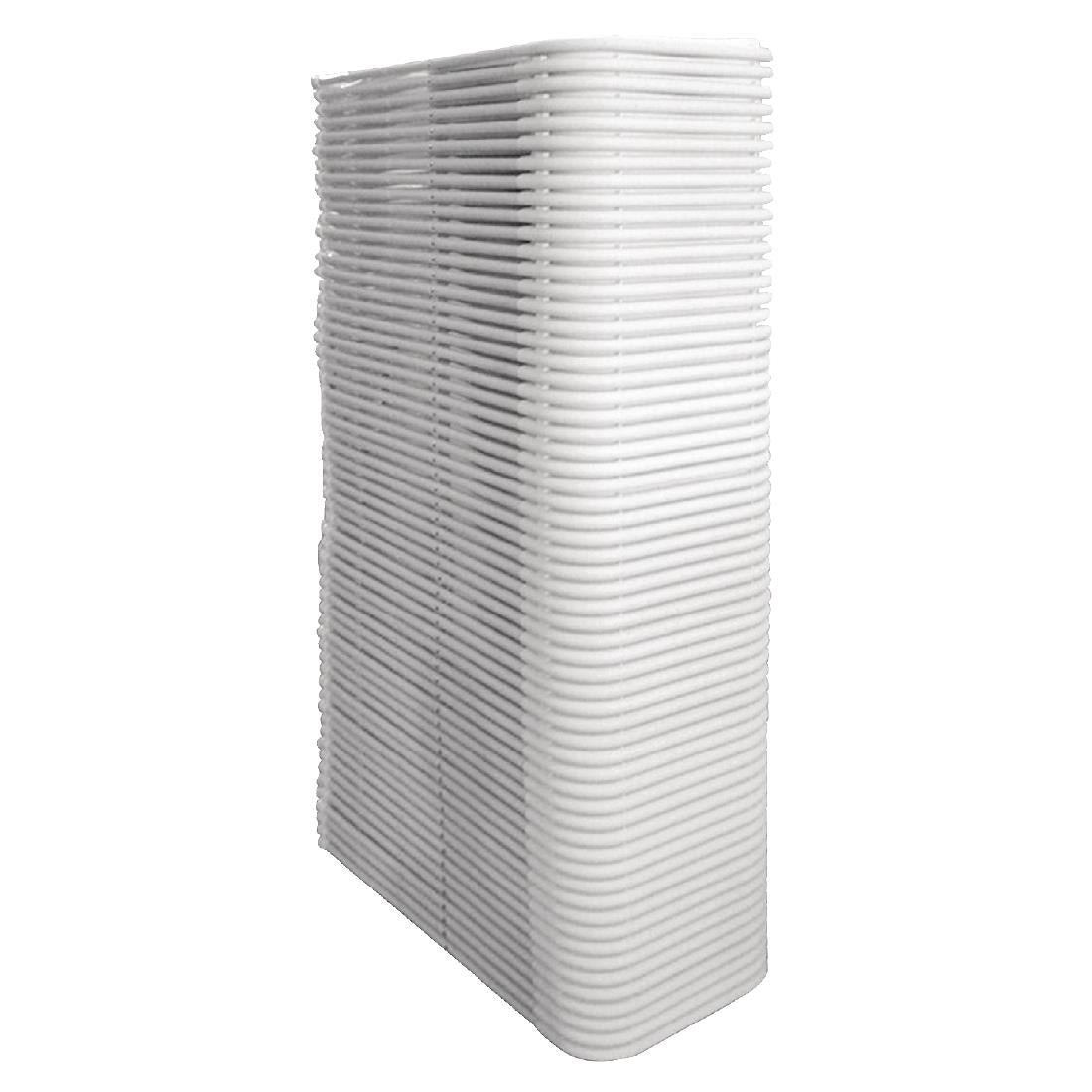 Bolero PP Folding Chairs White (10 Pack)