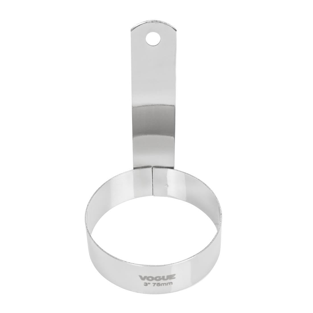 Vogue Long Handled Egg Ring 75mm