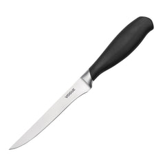 Vogue Soft Grip Boning Knife Black 12.8cm