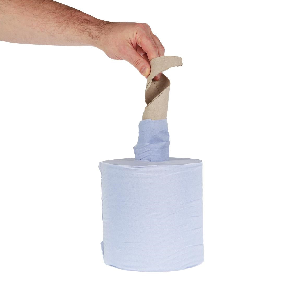 Jantex Blue Centrefeed Rolls 1ply 285m (6 Pack)