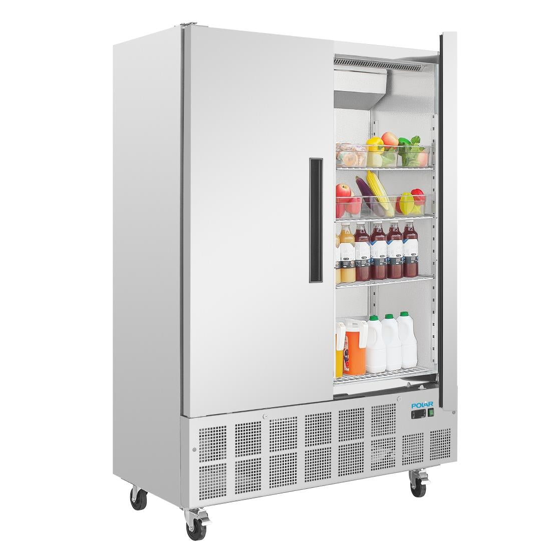 Polar G-Series Double Door Slimline Fridge 960Ltr