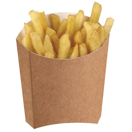 Colpac Compostable Kraft Chip Cartons Medium (1000 Pack)