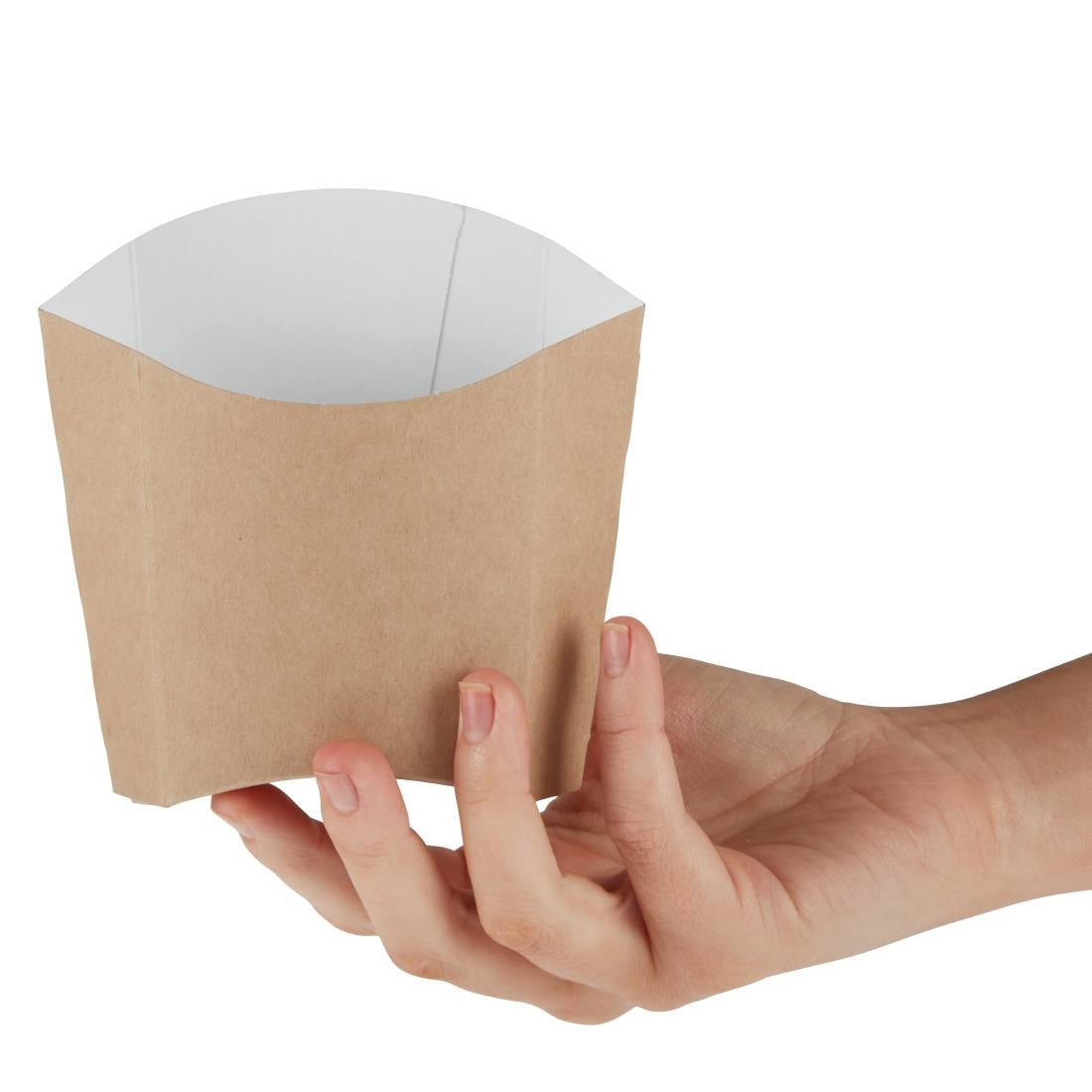 Colpac Compostable Kraft Chip Cartons Medium (1000 Pack)