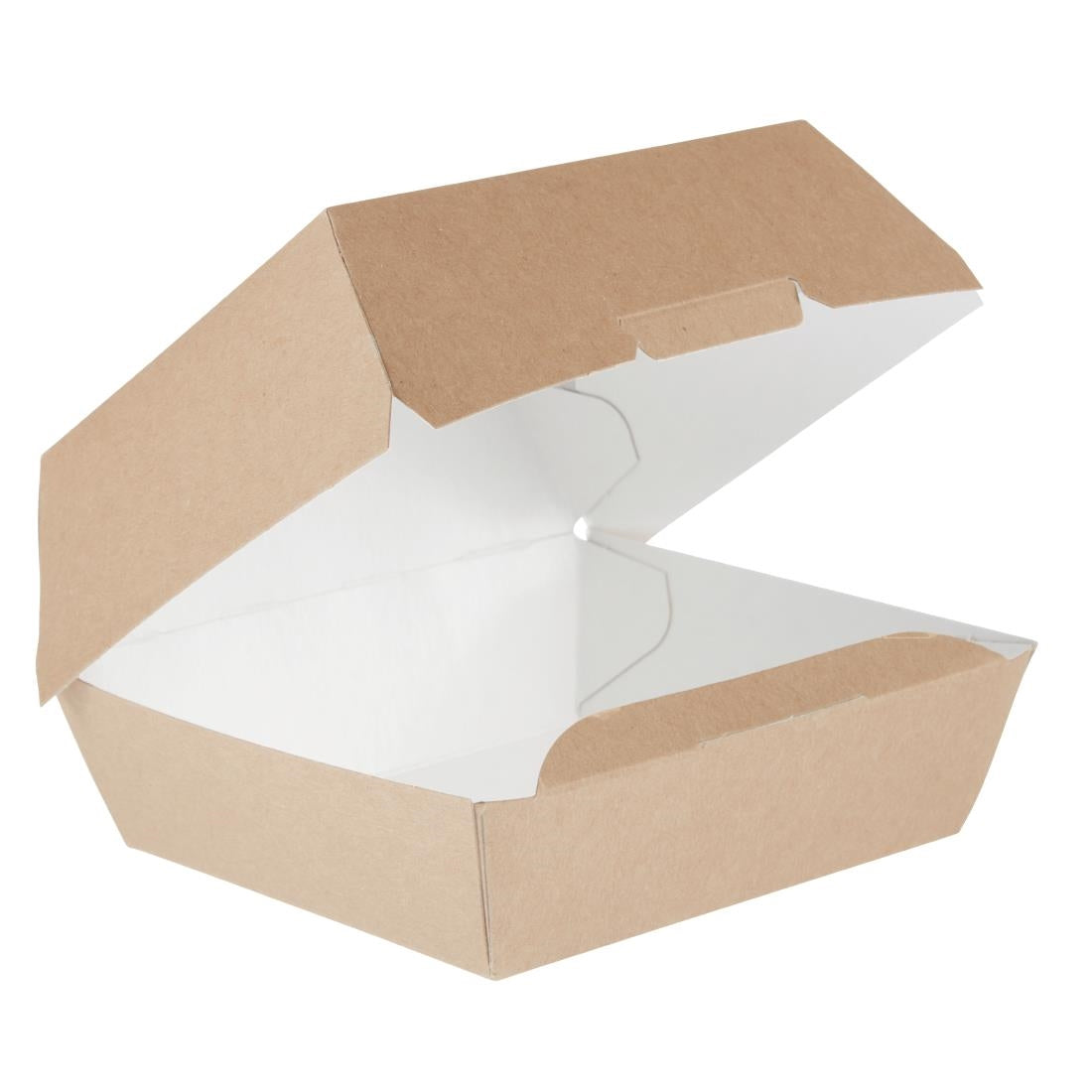 Colpac Compostable Kraft Burger Boxes Large 135mm (250 Pack)