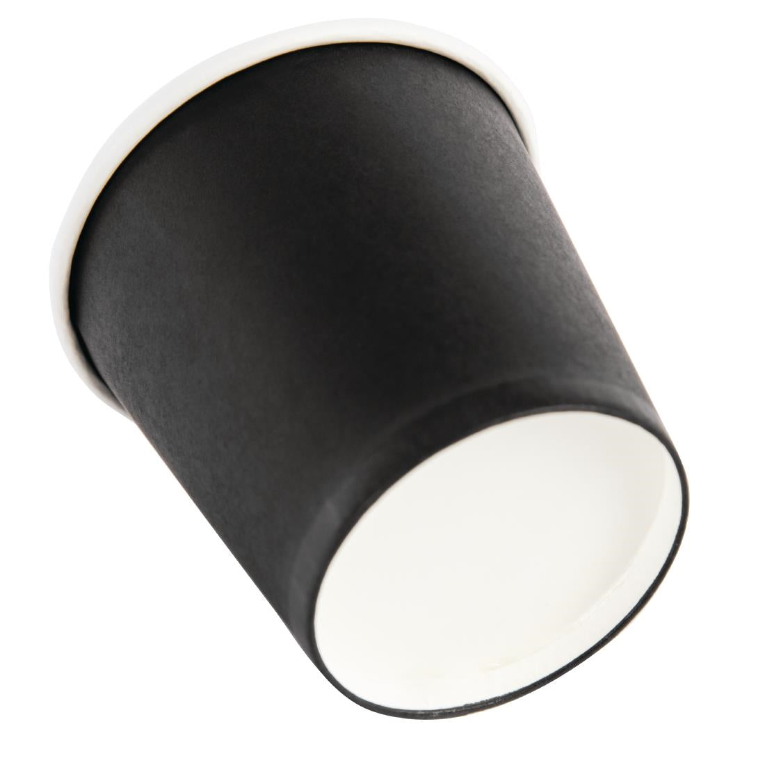 Fiesta Recyclable Espresso Cups Single Wall Black (1000 Pack)