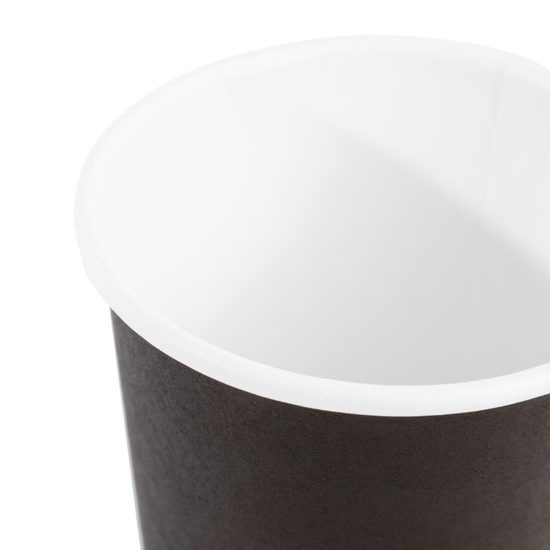 Fiesta Recyclable Espresso Cups Single Wall Black (1000 Pack)