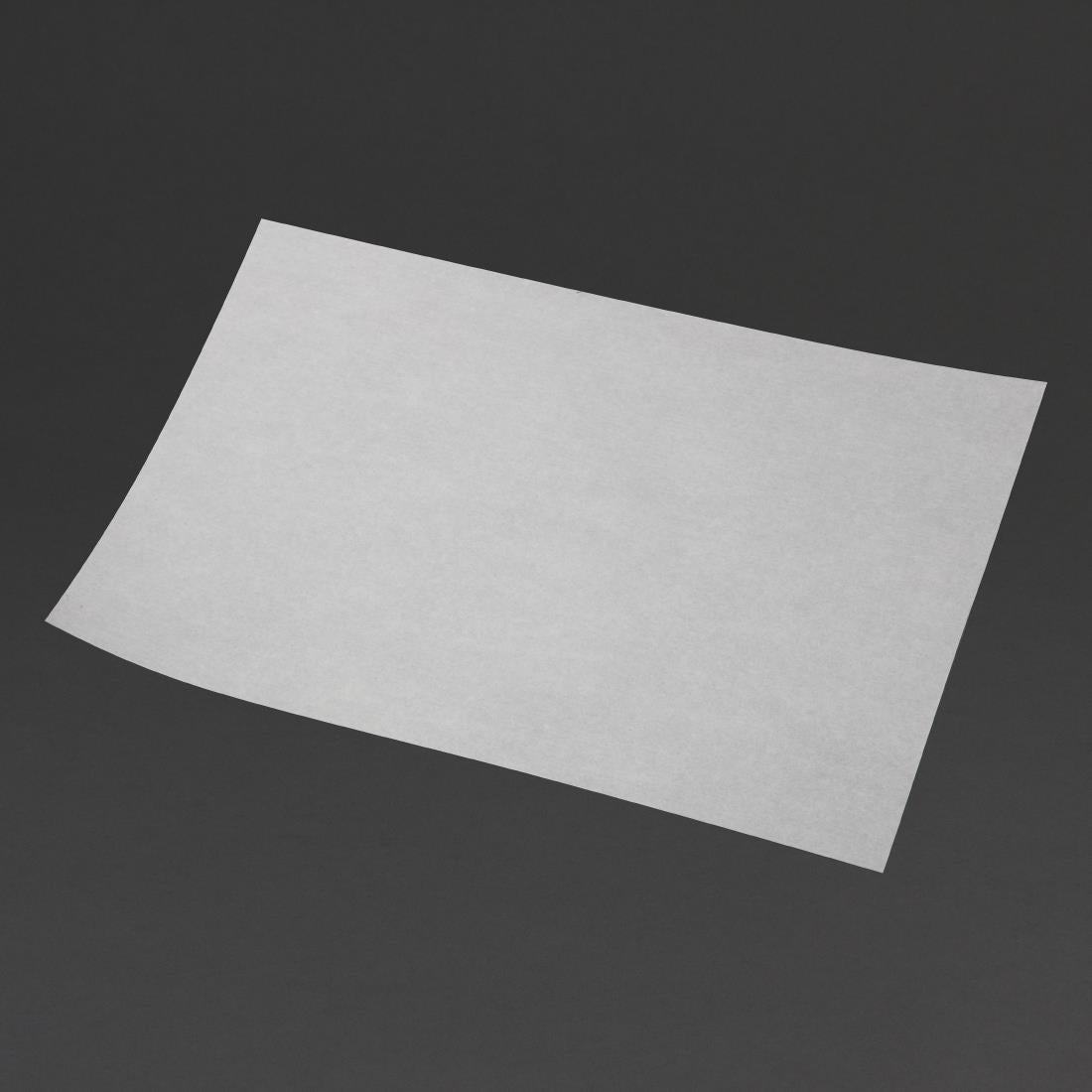Greaseproof Paper Sheets White 255x 406mm (500 Pack)