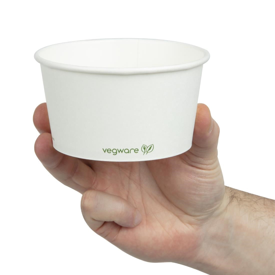 Vegware Compostable Hot Food Pots 340ml / 12oz (500 Pack)