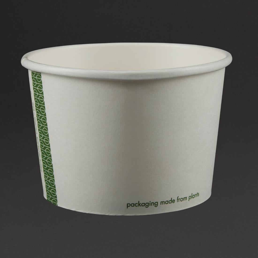 Vegware Compostable Hot Food Pots 455ml / 16oz (500 Pack)
