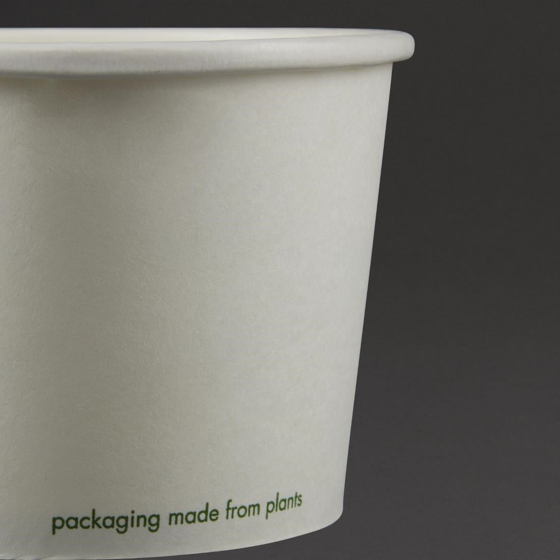 Vegware Compostable Hot Food Pots 455ml / 16oz (500 Pack)