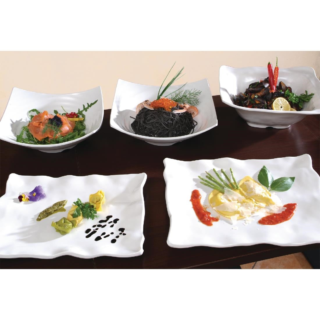 APS Global Melamine Dish 400mm