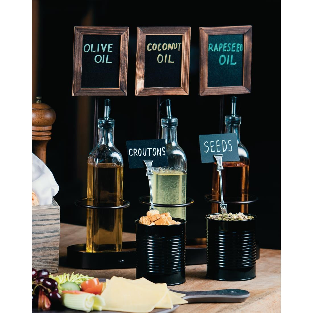 Olympia Olive Oil and Vinegar Bottle 250ml (6 Pack)