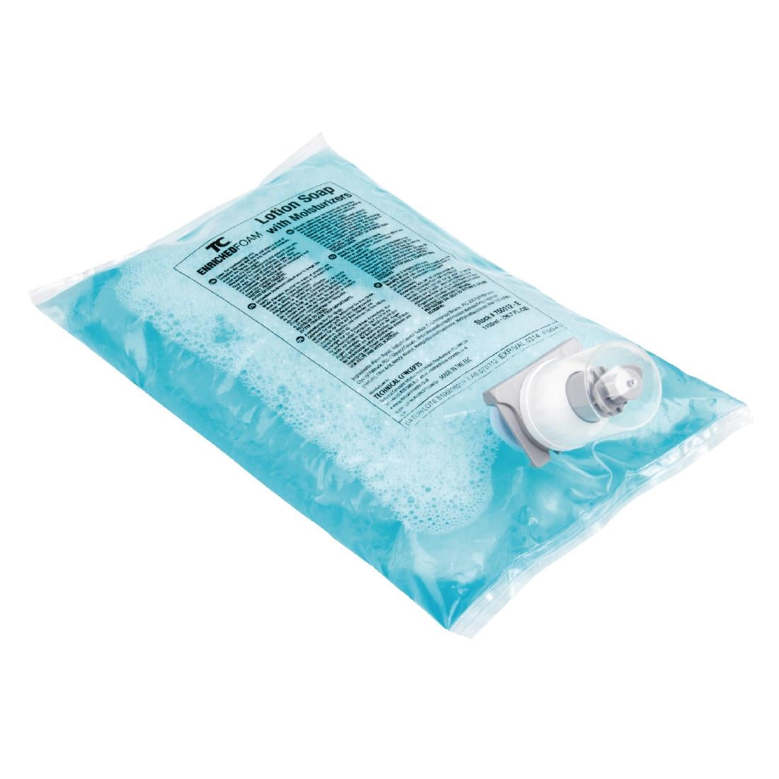 Rubbermaid AutoFoam Dispenser and 4 Perfumed Foam Hand Soaps 1.1Ltr