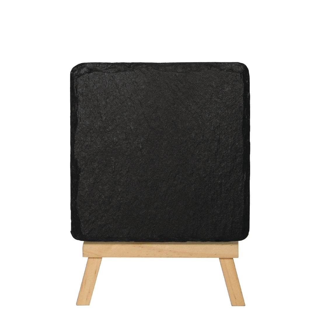 Olympia Natural Slate Display Trays Small (4 Pack)