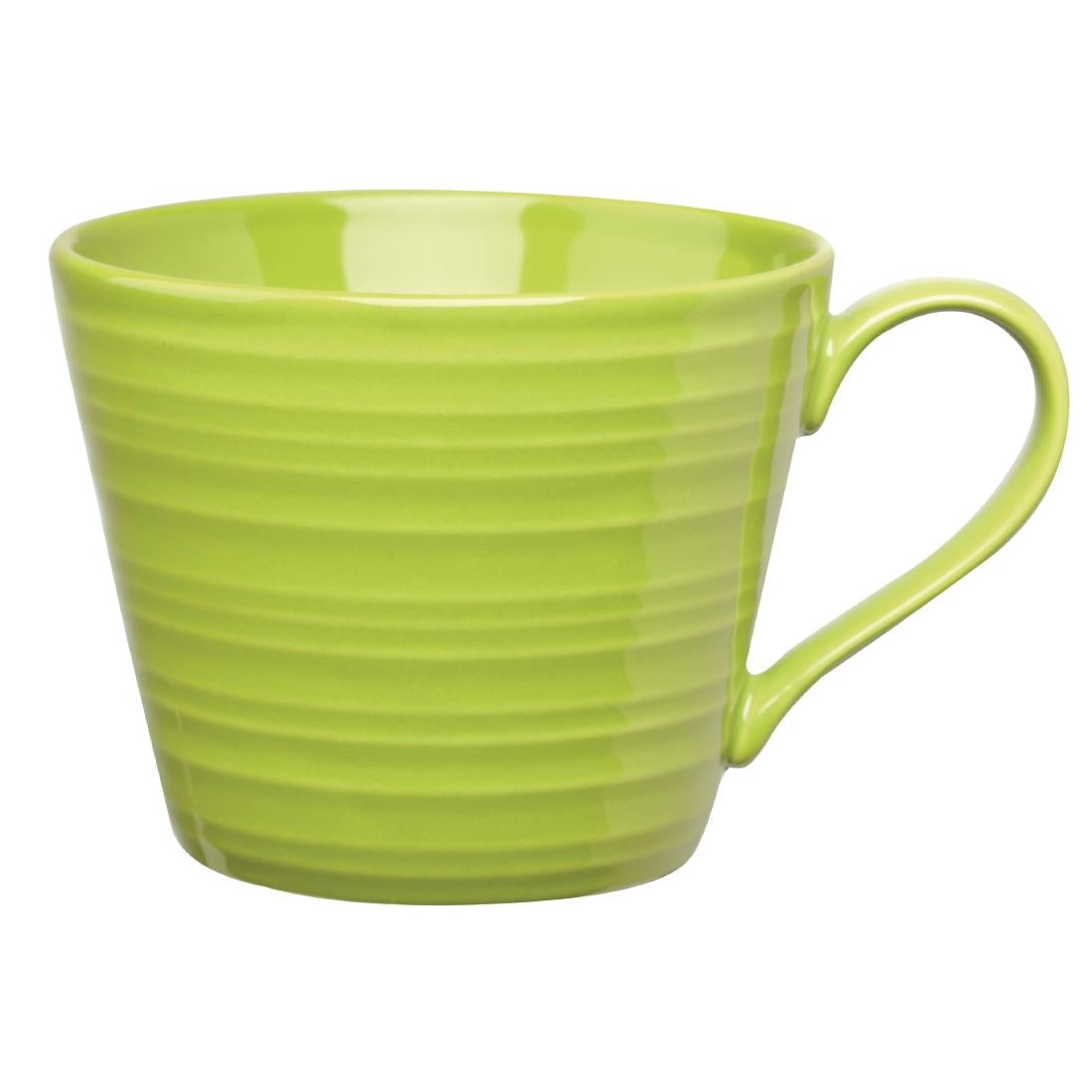 Art de Cuisine Rustics Green Snug Mugs 341ml (6 Pack)