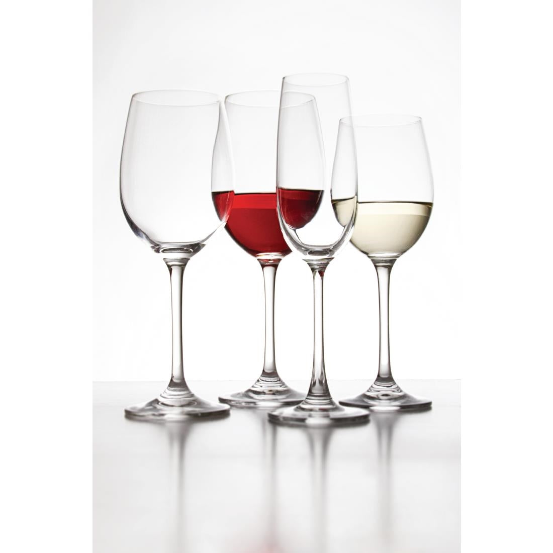 Olympia Modale Crystal Wine Glasses 395ml (6 Pack)