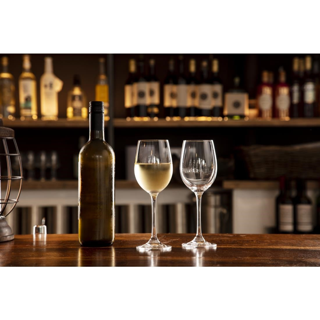 Olympia Modale Crystal Wine Glasses 320ml (6 Pack)