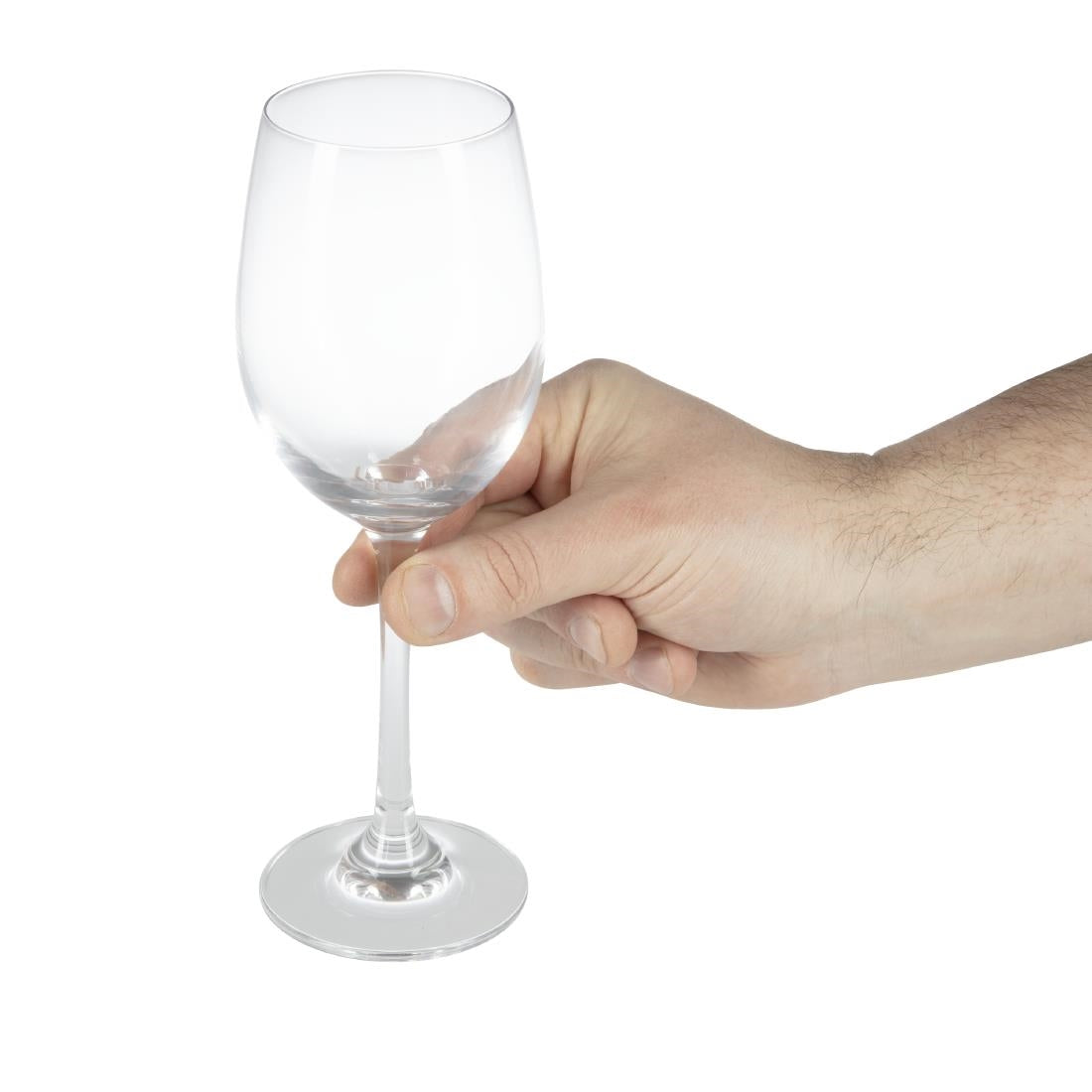 Olympia Modale Crystal Wine Glasses 320ml (6 Pack)