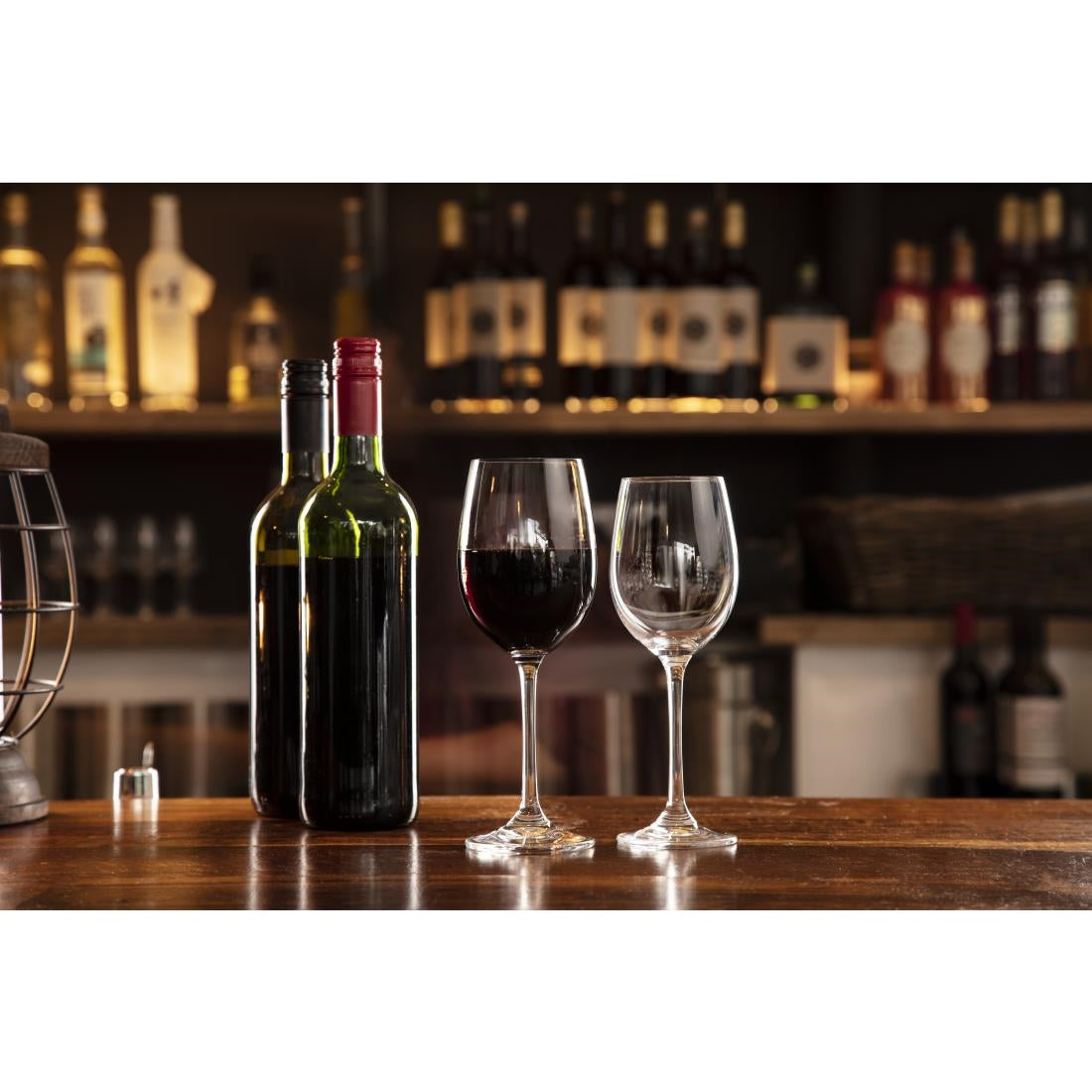 Olympia Modale Crystal Wine Glasses 395ml (6 Pack)