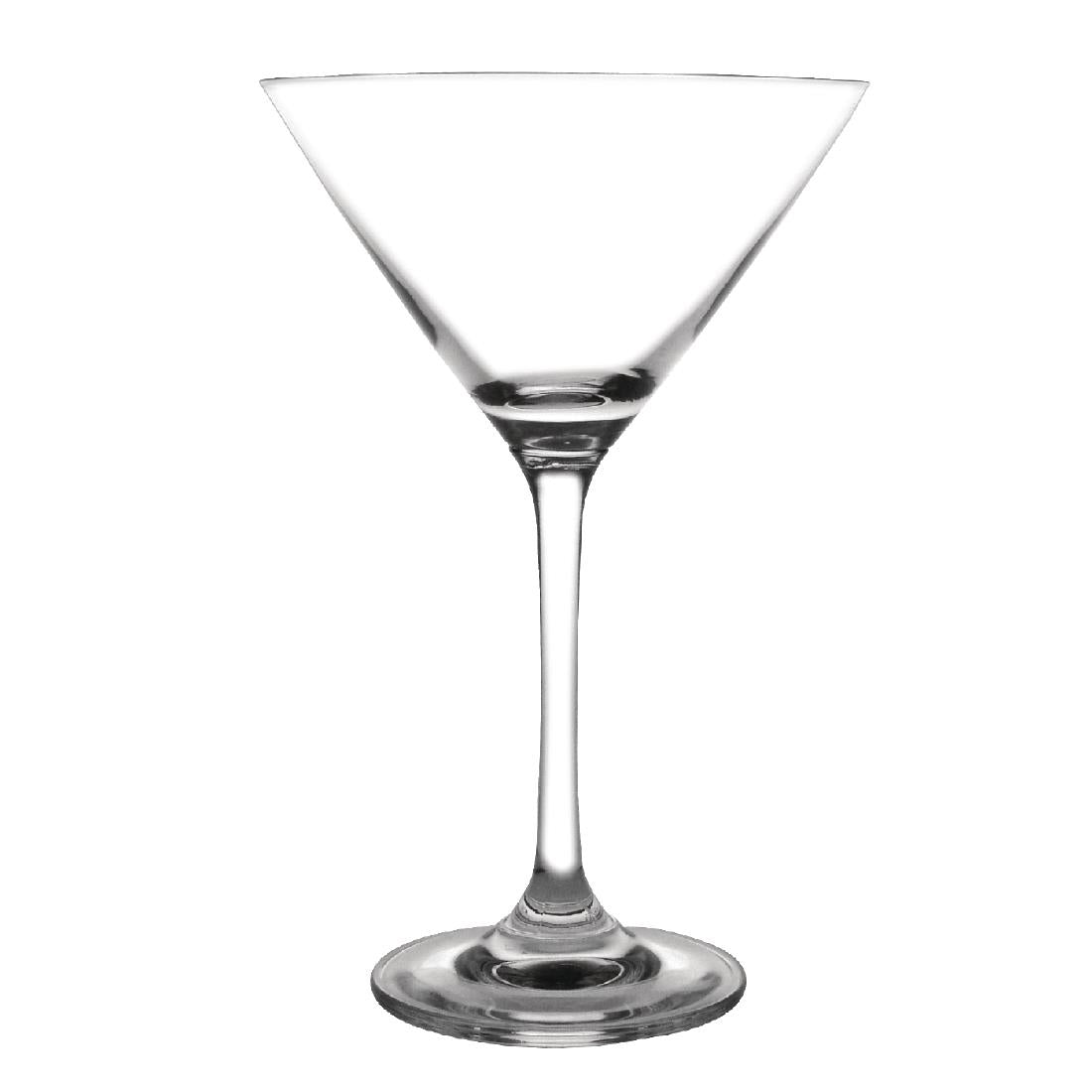 Olympia Bar Collection Crystal Martini Glasses 275ml (6 Pack)