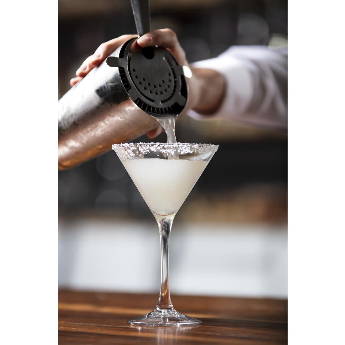 Olympia Bar Collection Crystal Martini Glasses 275ml (6 Pack)