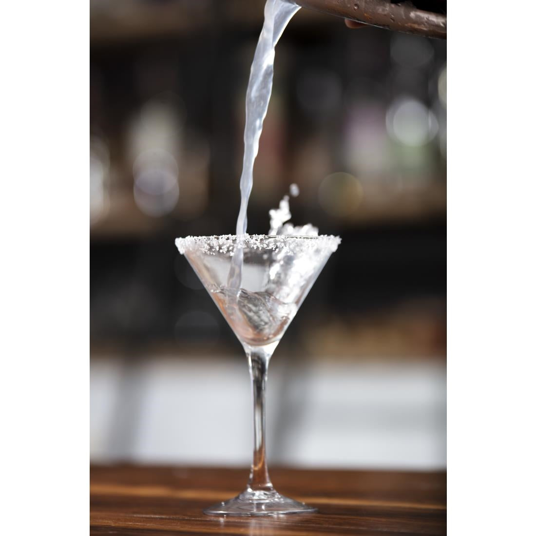 Olympia Bar Collection Crystal Martini Glasses 275ml (6 Pack)