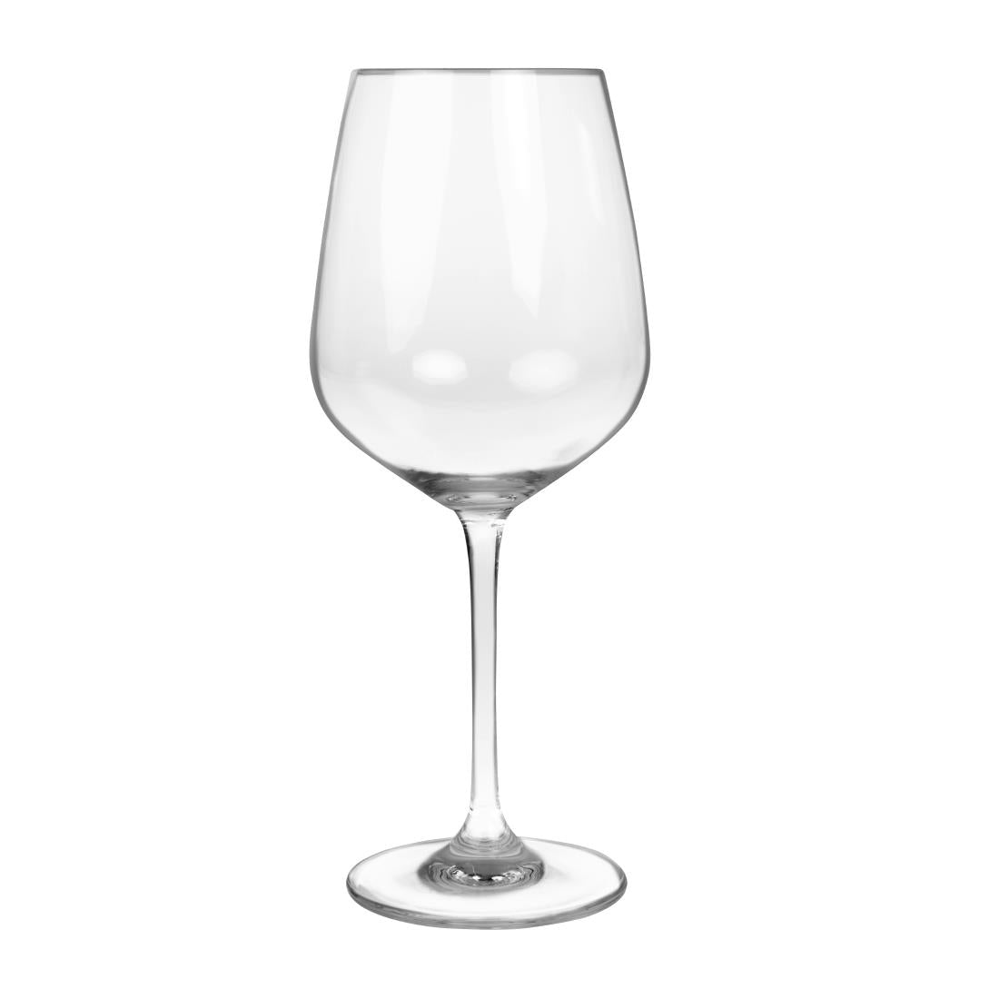 Olympia Chime Crystal Wine Glasses 495ml (6 Pack)