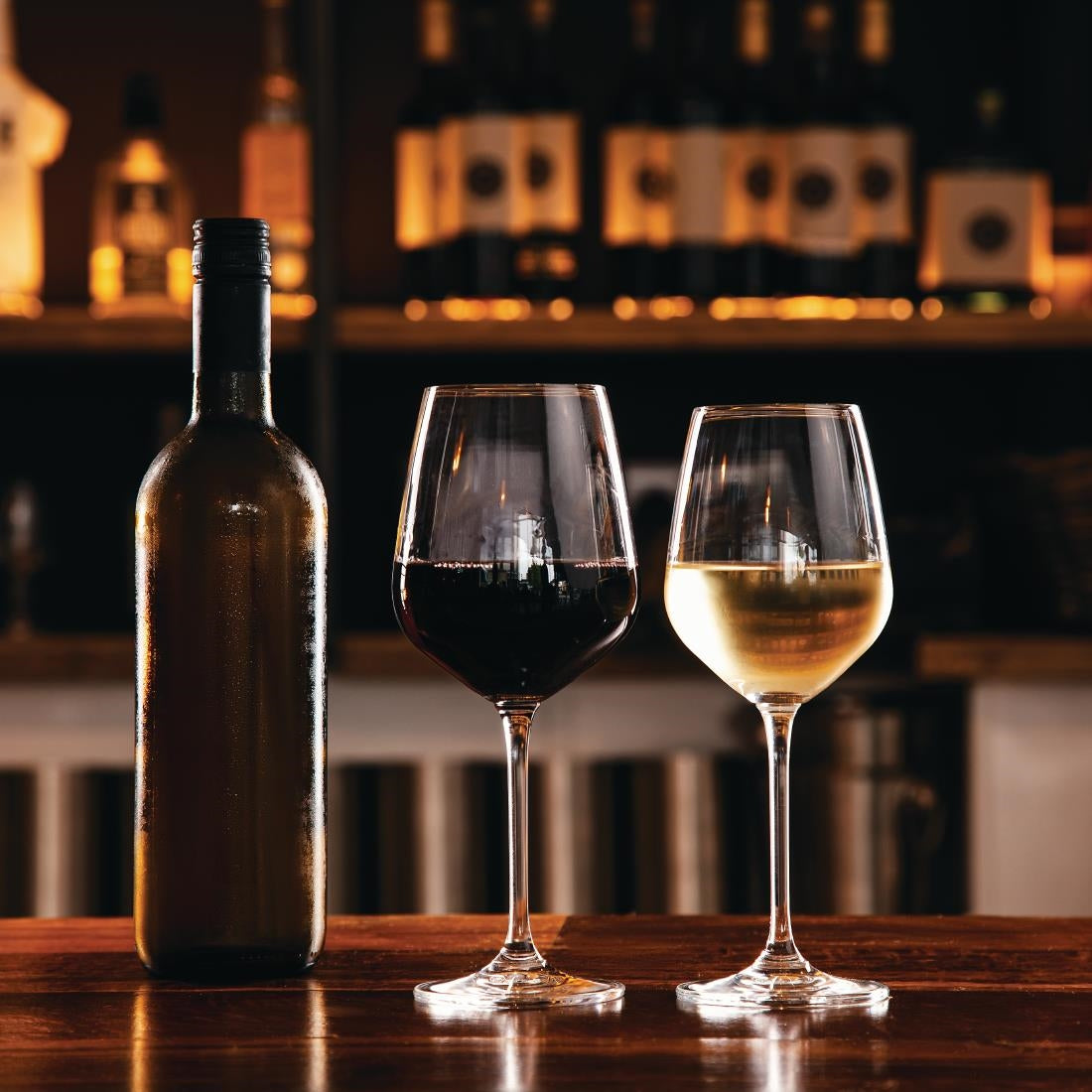 Olympia Chime Crystal Wine Glasses 495ml (6 Pack)