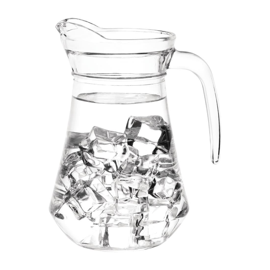 Olympia Glasses Jugs 1Ltr (6 Pack)