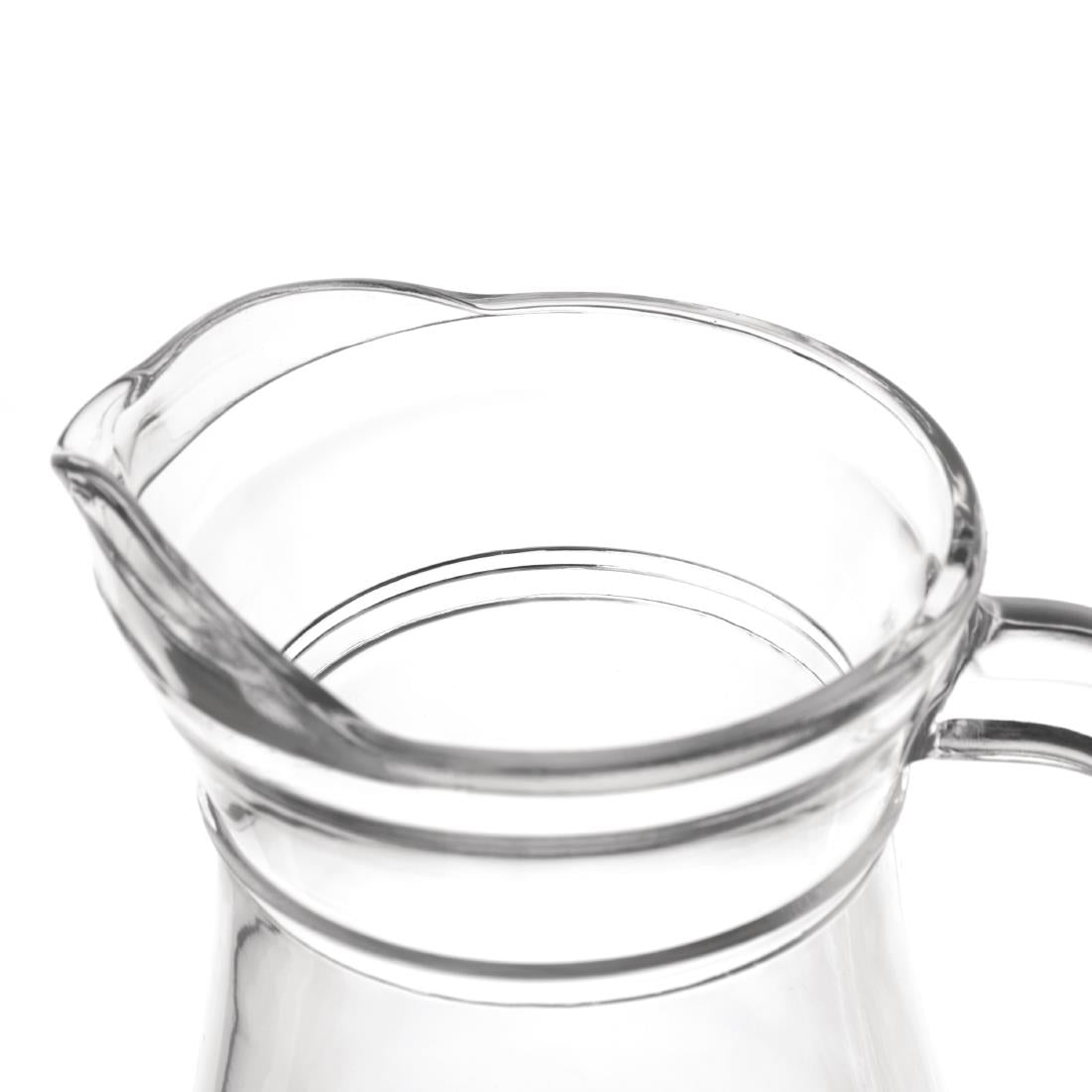 Olympia Glasses Jugs 1Ltr (6 Pack)