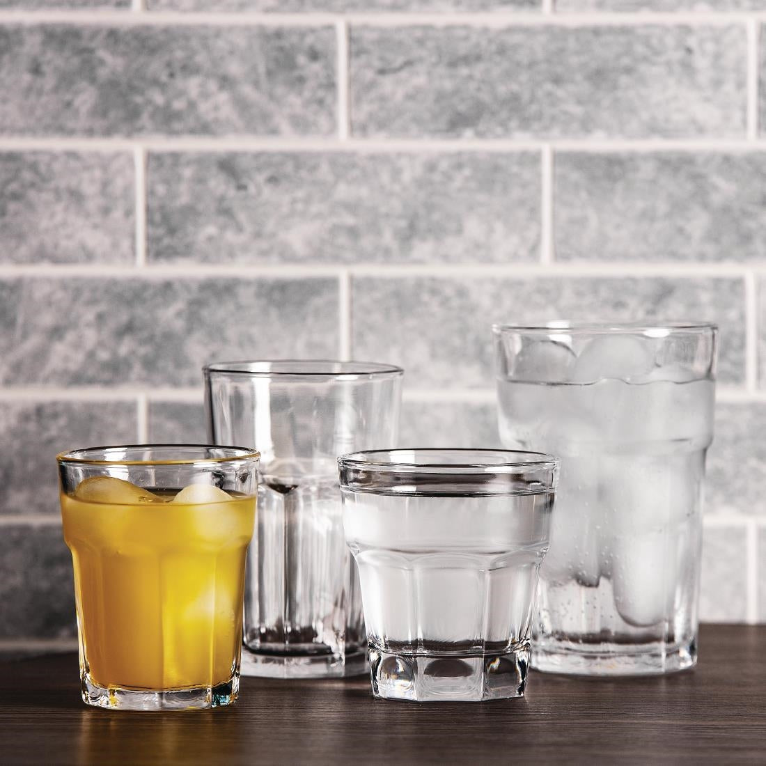 Olympia Toughened Orleans Juice/Water Glasses 270ml (12 Pack)