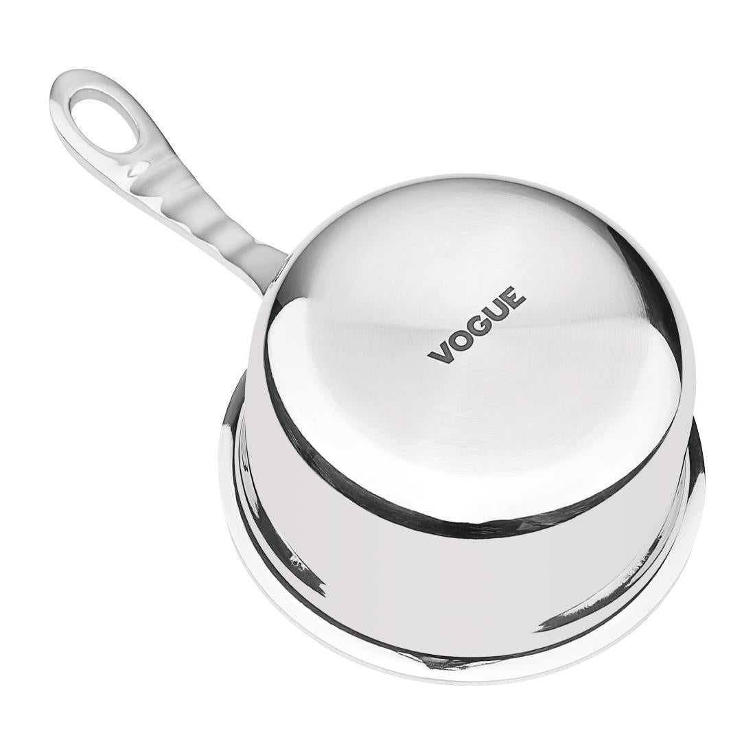 Vogue Stainless Steel and Aluminium Tri-Wall Mini Saucepan 9cm