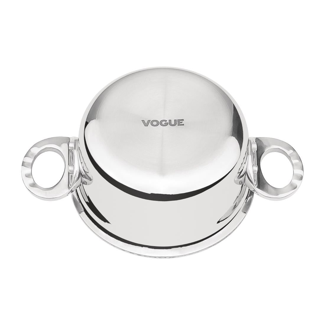 Vogue Stainless Steel & Aluminium Tri-Wall Mini Casserole 100mm