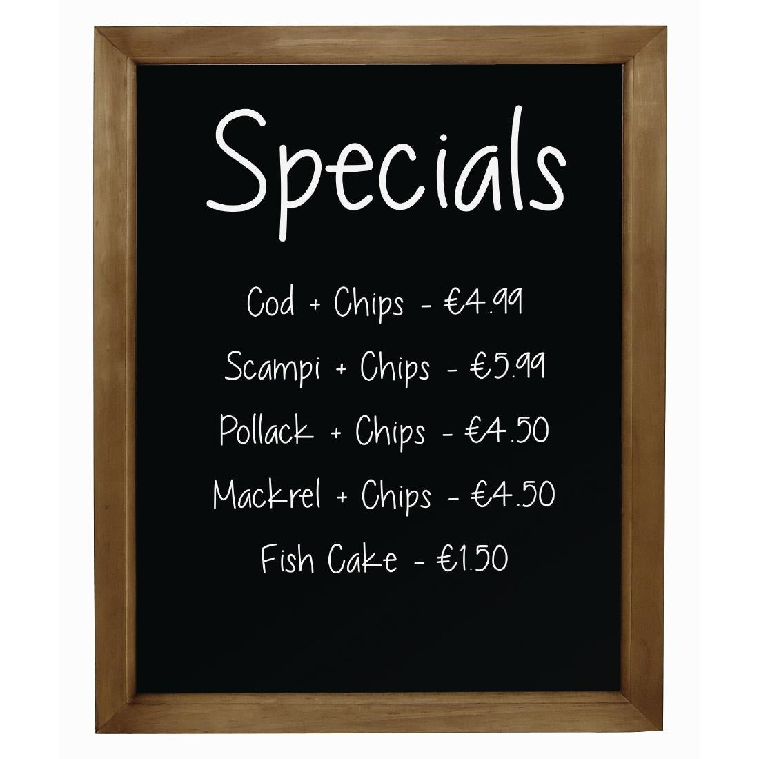 Olympia Wall Mounted Chalkboard 600 x 800mm