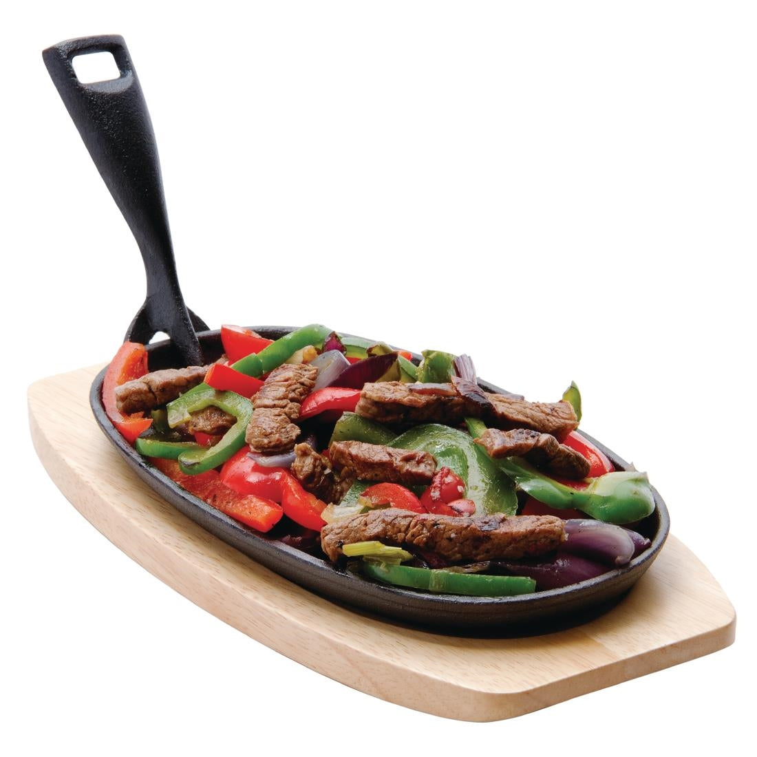 Olympia Cast Iron Oval Sizzler Platter 240x140mm