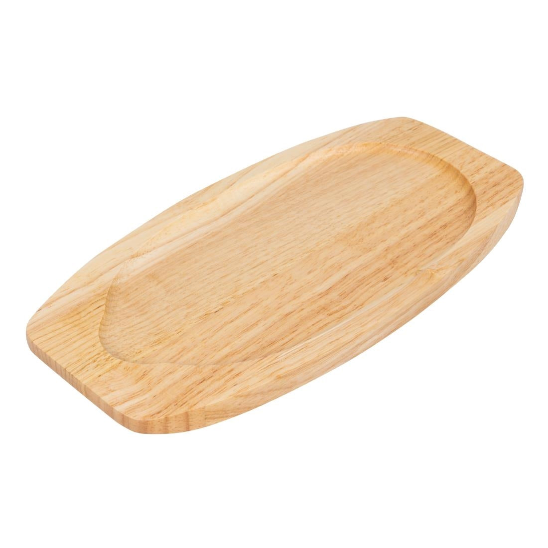 Olympia Hevea Board for Cast Iron Sizzle Platter 315x170mm for GG133