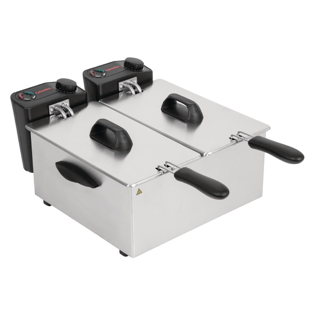 Caterlite Light Duty Countertop Electric Fryer 2x2kW
