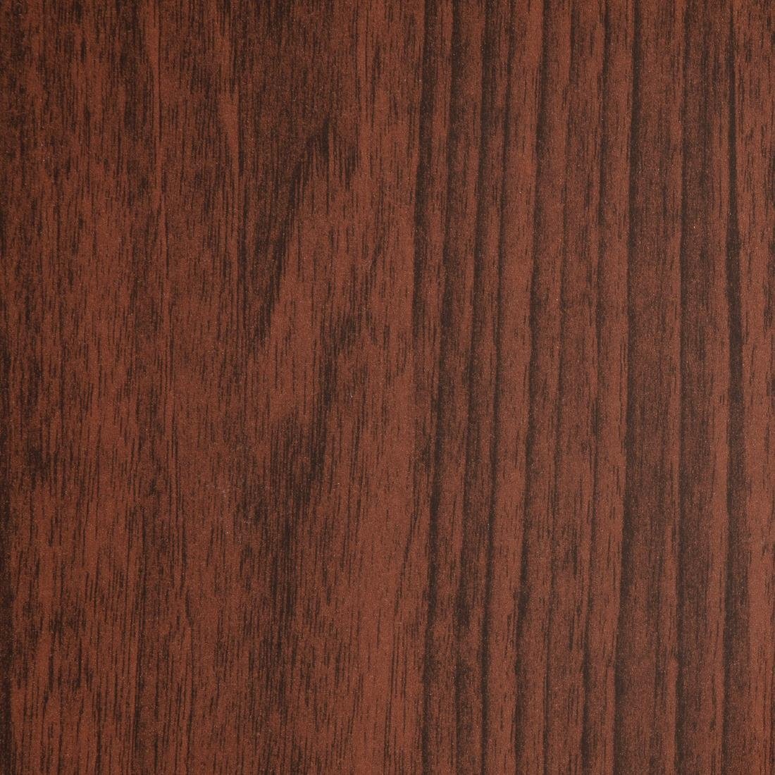 Bolero Pre-drilled Round Table Top Dark Brown 600mm
