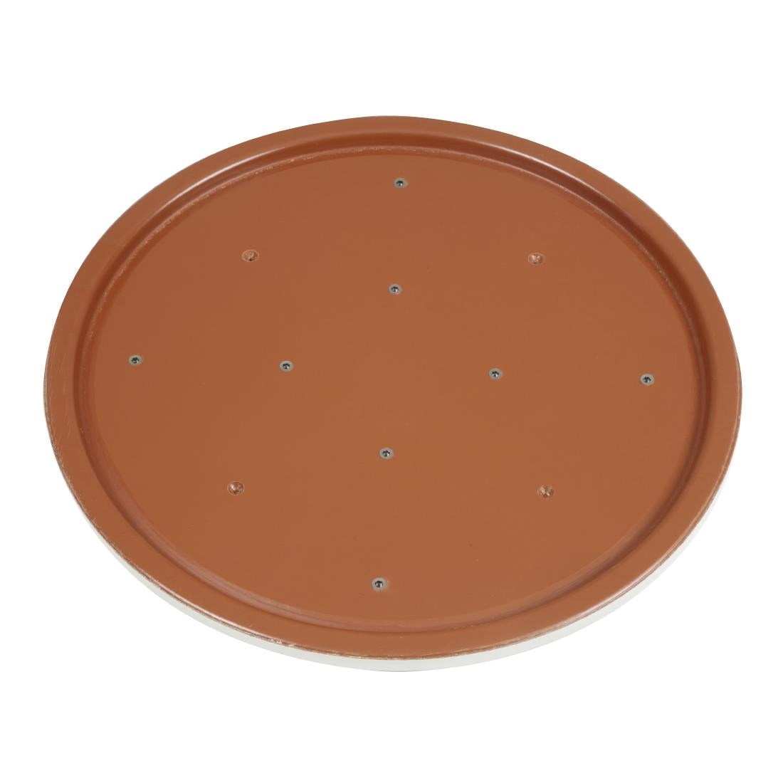 Bolero Pre-drilled Round Tabletop White 600mm