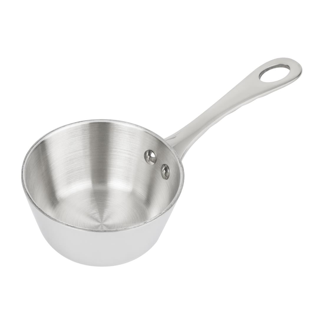 Vogue Stainless Steel Mini Gravy Pan 8cm