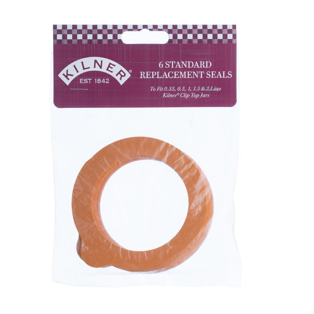 Rubber Seals for Kilner Clip Top Preserve Jar Large (6 Pack)