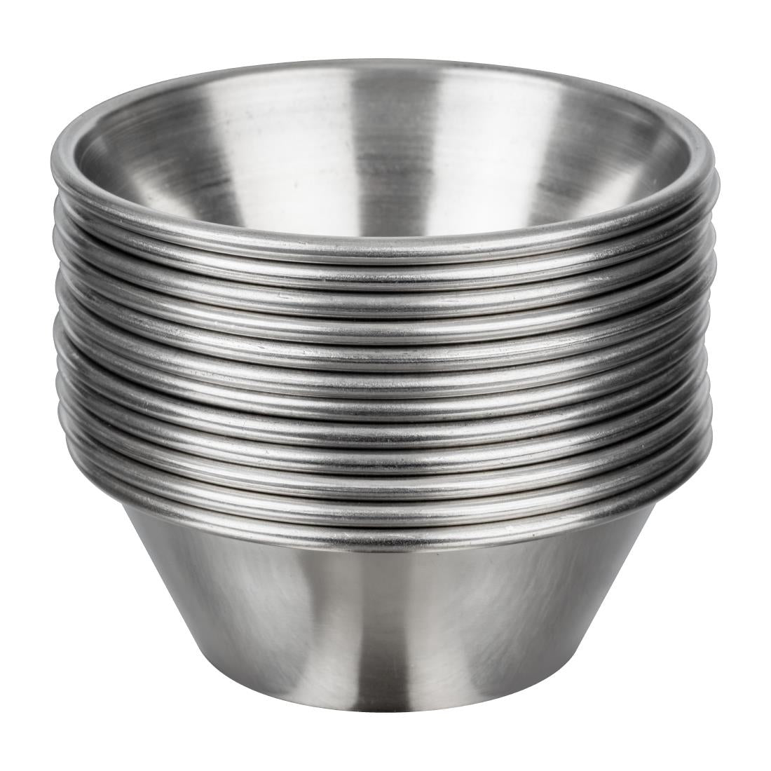 Olympia Stainless Steel Sauce Cups 40ml (12 Pack)
