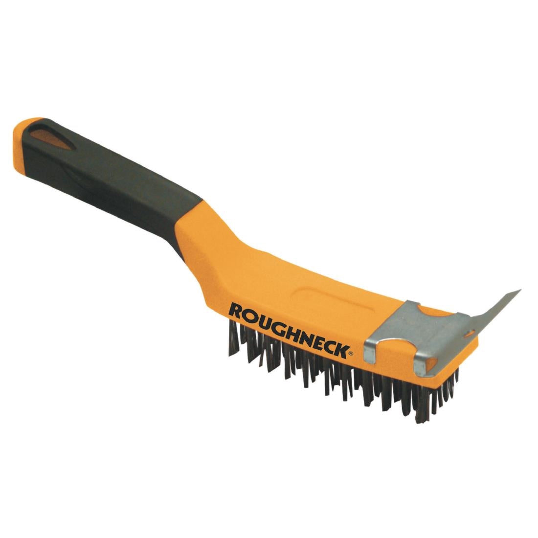 Roughneck Grill Brush With Scraper