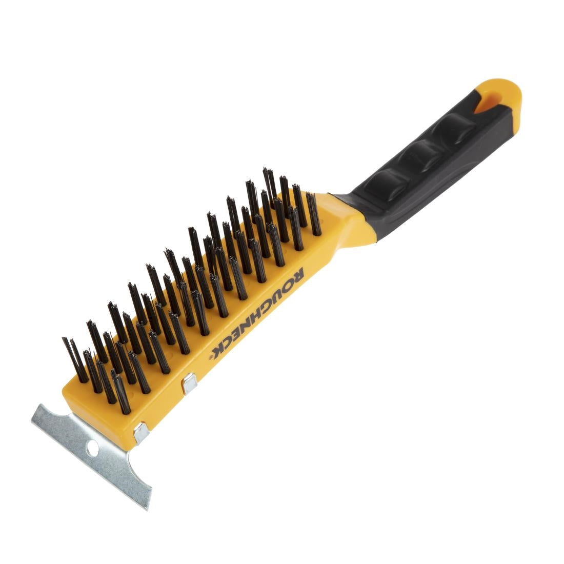 Roughneck Grill Brush With Scraper