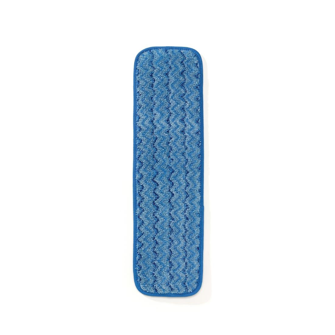Rubbermaid Hygen Microfibre Scrub Mop Head Blue (10 Pack)