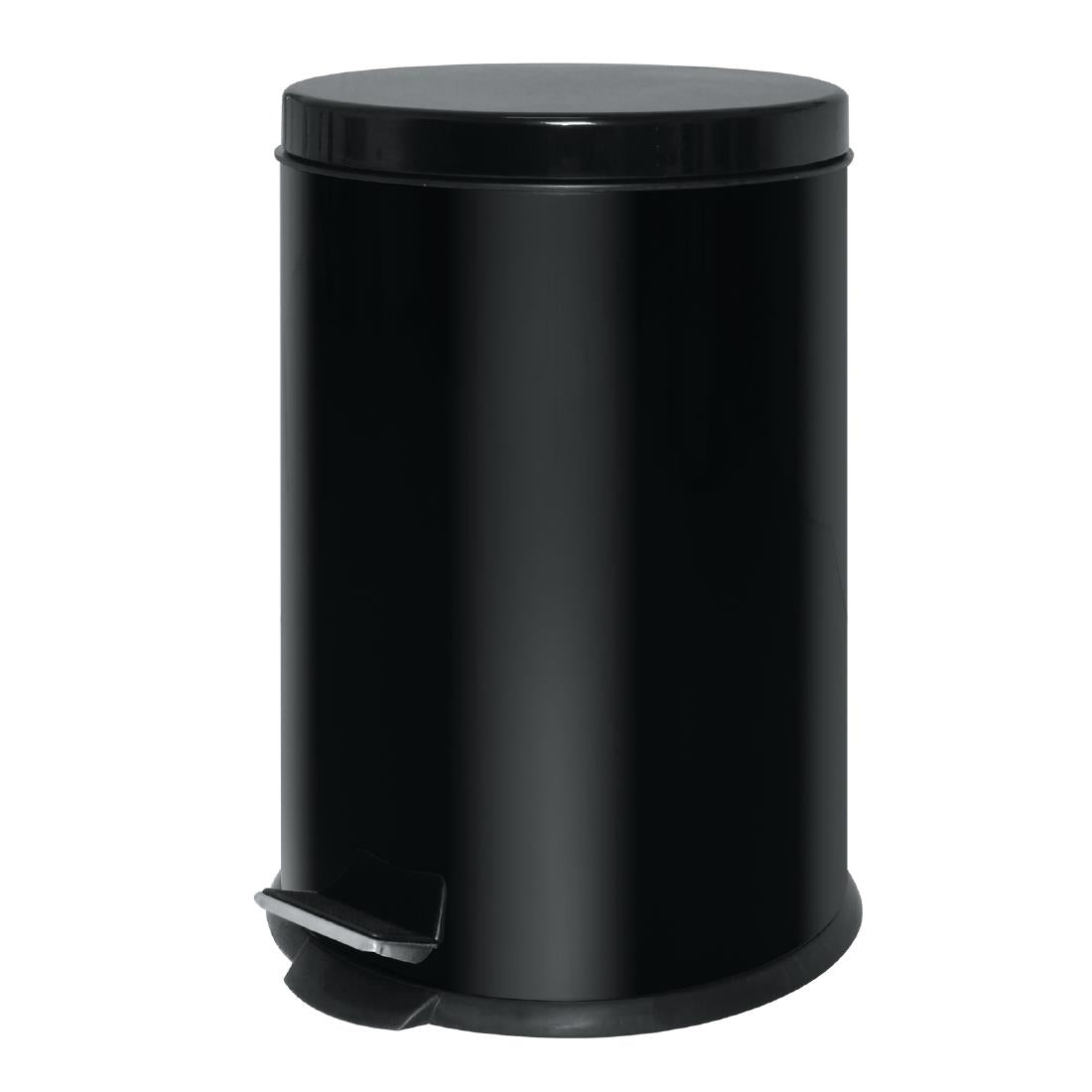 Bolero Pedal Bin Black 20Ltr