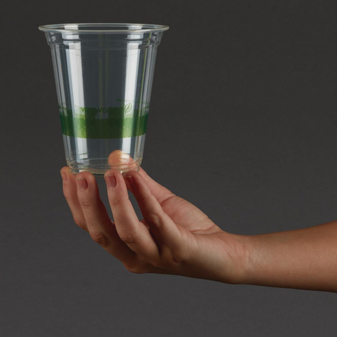 Vegware Compostable PLA Cold Cup 96-Series 12oz (1000 Pack)